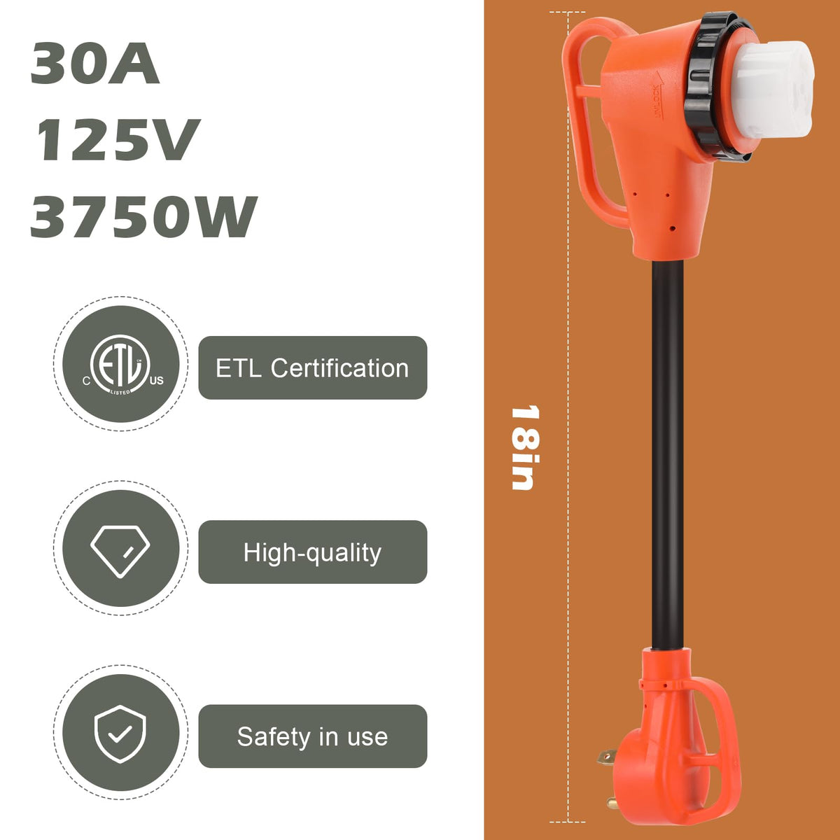 Gociean adapter beside ruler to show compact 18-inch scale for easy storage
