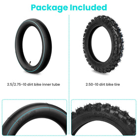 Godhop close-up of tread pattern offering improved off-road grip