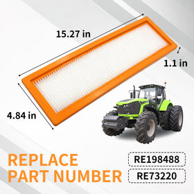 goduog installed filter inside tractor cab demonstrating cleaner cabin air benefit