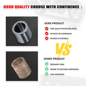 GOFIRA steel texture detail highlighting wear resistance and heat dissipation benefit