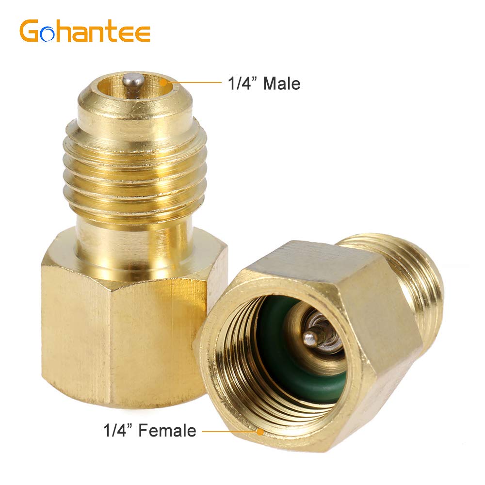 gohantee BPV31 bullet piercing valve closeup showing durable metal construction benefit