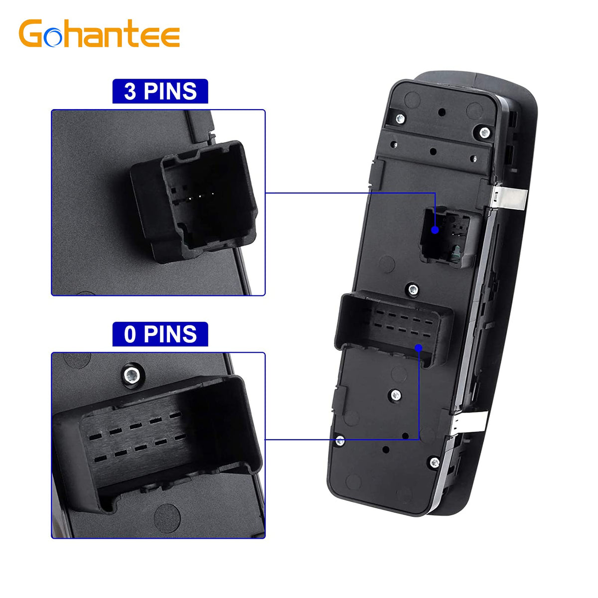 gohantee installed in door panel demonstrating straightforward swap benefit