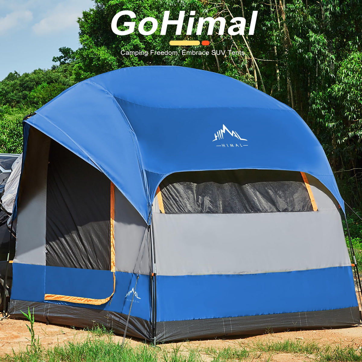 GoHimal tent folded in carry bag for compact transport and storage