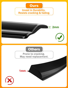 Goholy adhesive tape detail, strong bond for highway speeds