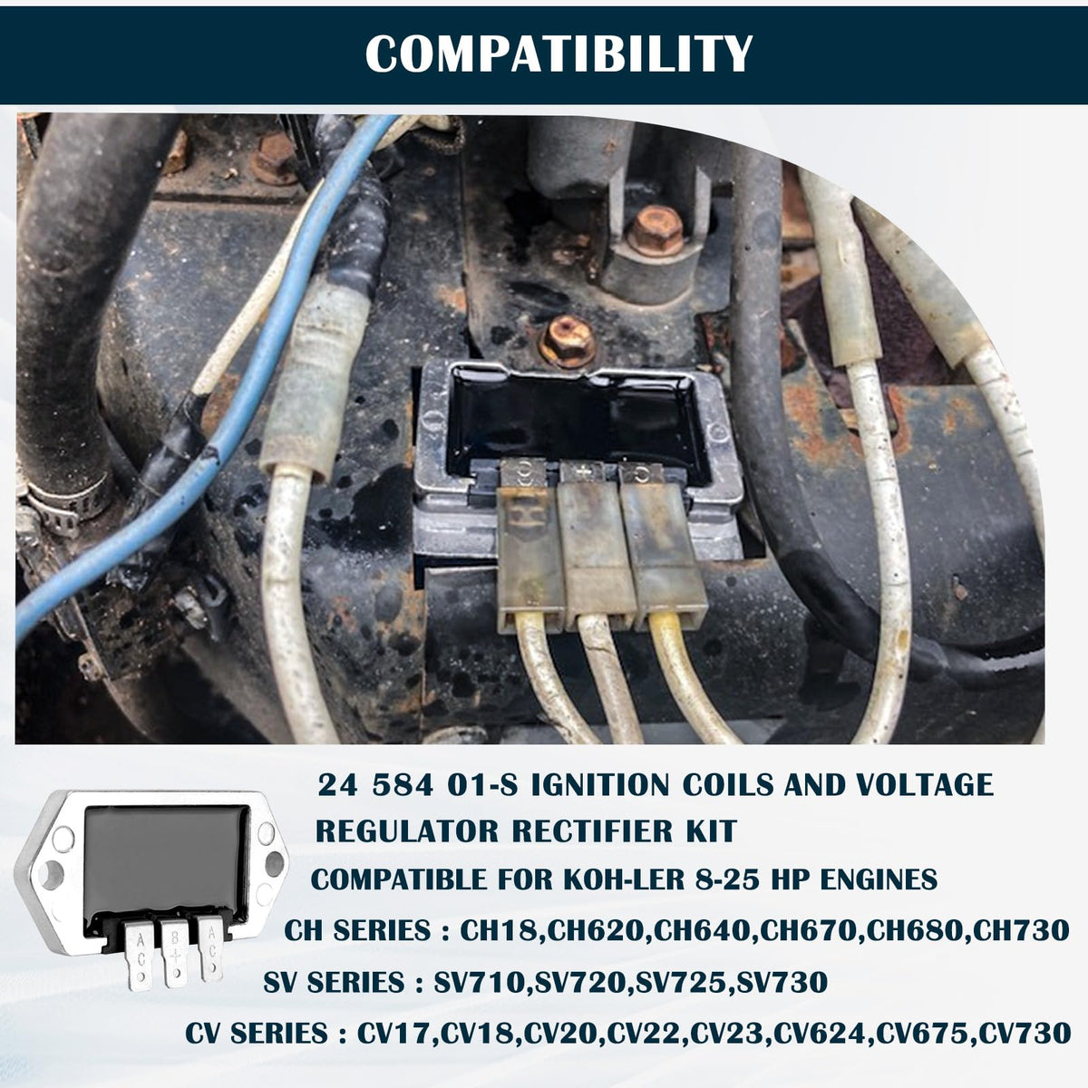 GOIMGN wiring connector detail showing clear labeling for easier installation