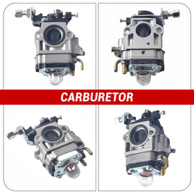 GOIRTUTSS air filter attached to carburetor demonstrating cleaner intake protection