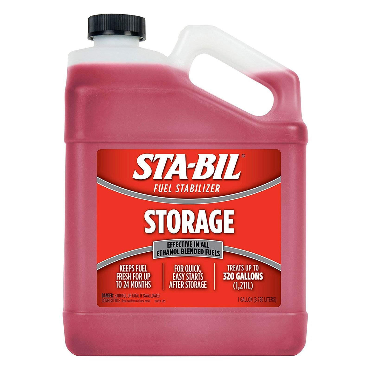 Gold Eagle STA-BIL front label showing 1 gallon and product benefits