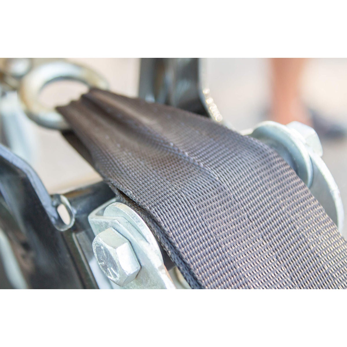 Goldenrod Dutton-Lainson 6249 plated steel hook close-up illustrating secure attachment