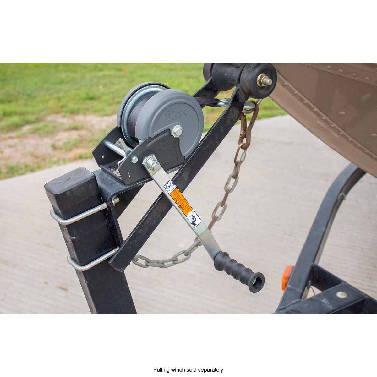 Goldenrod Dutton-Lainson 6249 in a vehicle recovery scene showing extended reach benefit