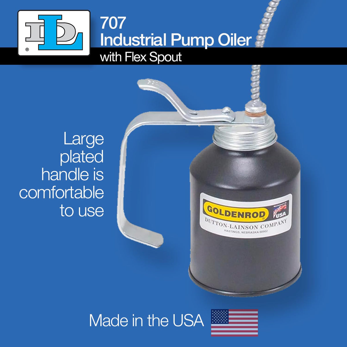 Goldenrod size comparison with hand demonstrating compact 12 oz capacity for easy handling