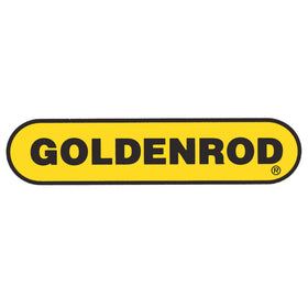 Goldenrod spout close-up highlighting 5-inch rigid tip for precise lubricant placement