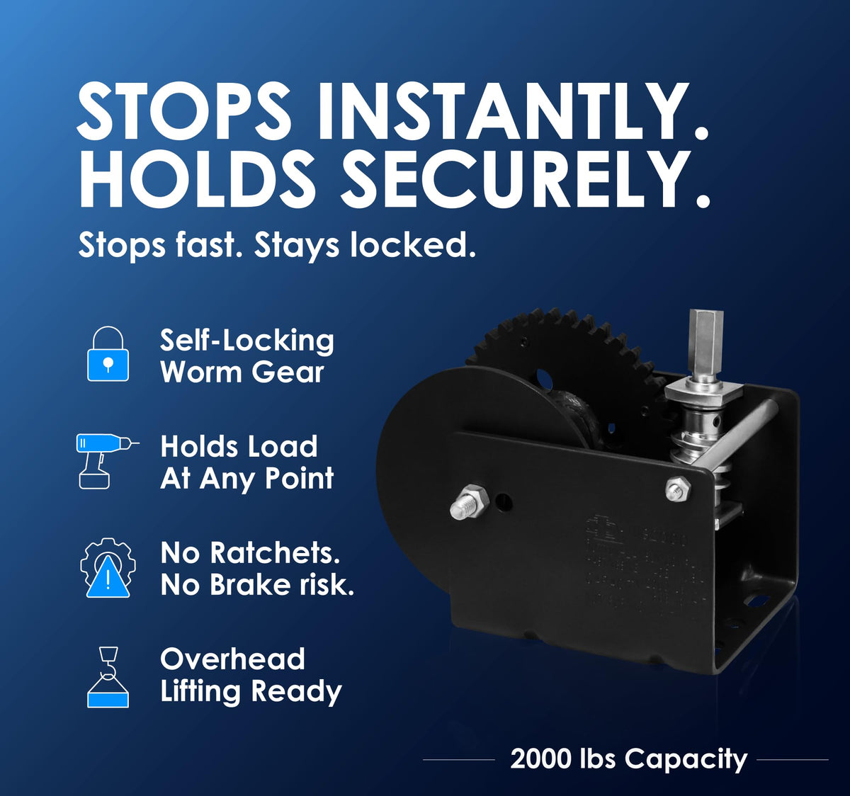 Goldenrod WG2000HEX 5/8-inch hex drive close-up enabling fast drill-powered operation
