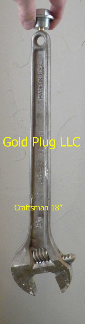 GoldPlug AP04 next to ruler for scale, GoldPlug shows exact dimensions and fit clarity