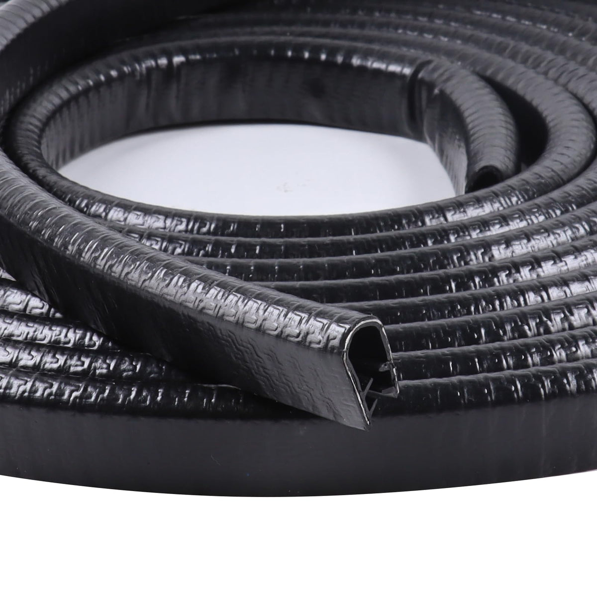 GoldWheel front roll showing black edge trim and length for easy protection