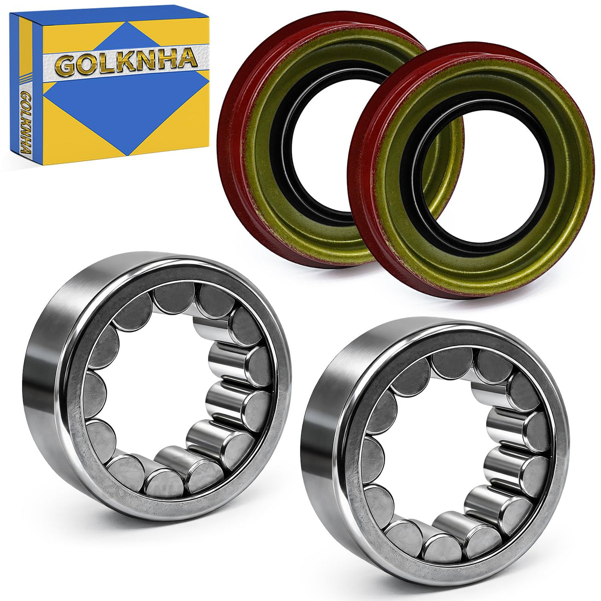 GOLKNHA front packaging showing kit and brand, clear contents benefit