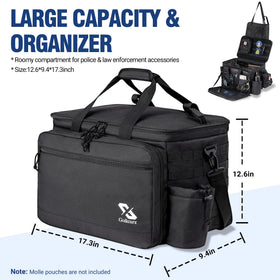 Golkcurx closeup of 600D fabric and reinforced stitching for long-lasting durability