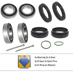 GOLKNHA bearing close-up showing race and seal for durable hub performance