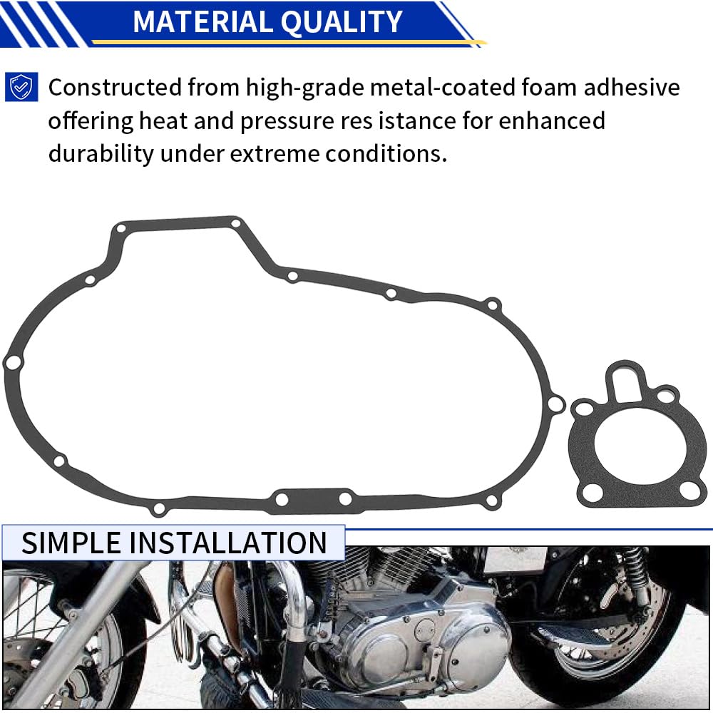 GOLKNHA gasket and O-rings flat-lay displaying all included pieces for easy identification