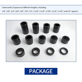 GOLKNHA spacer installed on Harley axle illustrating easier alignment benefit