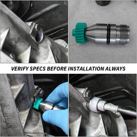 GOLKNHA installed gear inside transmission showing scale and correct fitment benefit