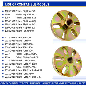 GOLKNHA package label with model fitment for easy compatibility check