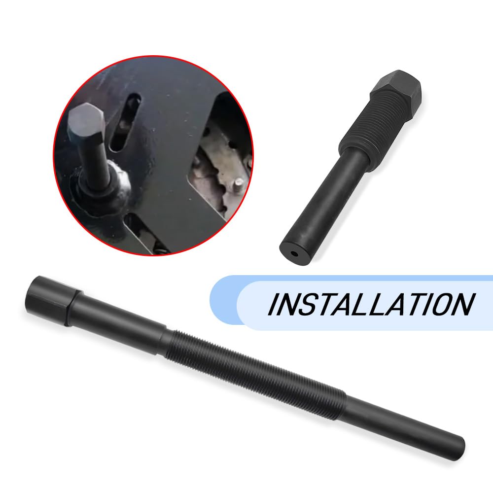 GOLKNHA secondary puller positioned on secondary shaft, protects splines during service