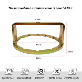 GOLKNHA treated surface finish detail resisting corrosion and workshop wear