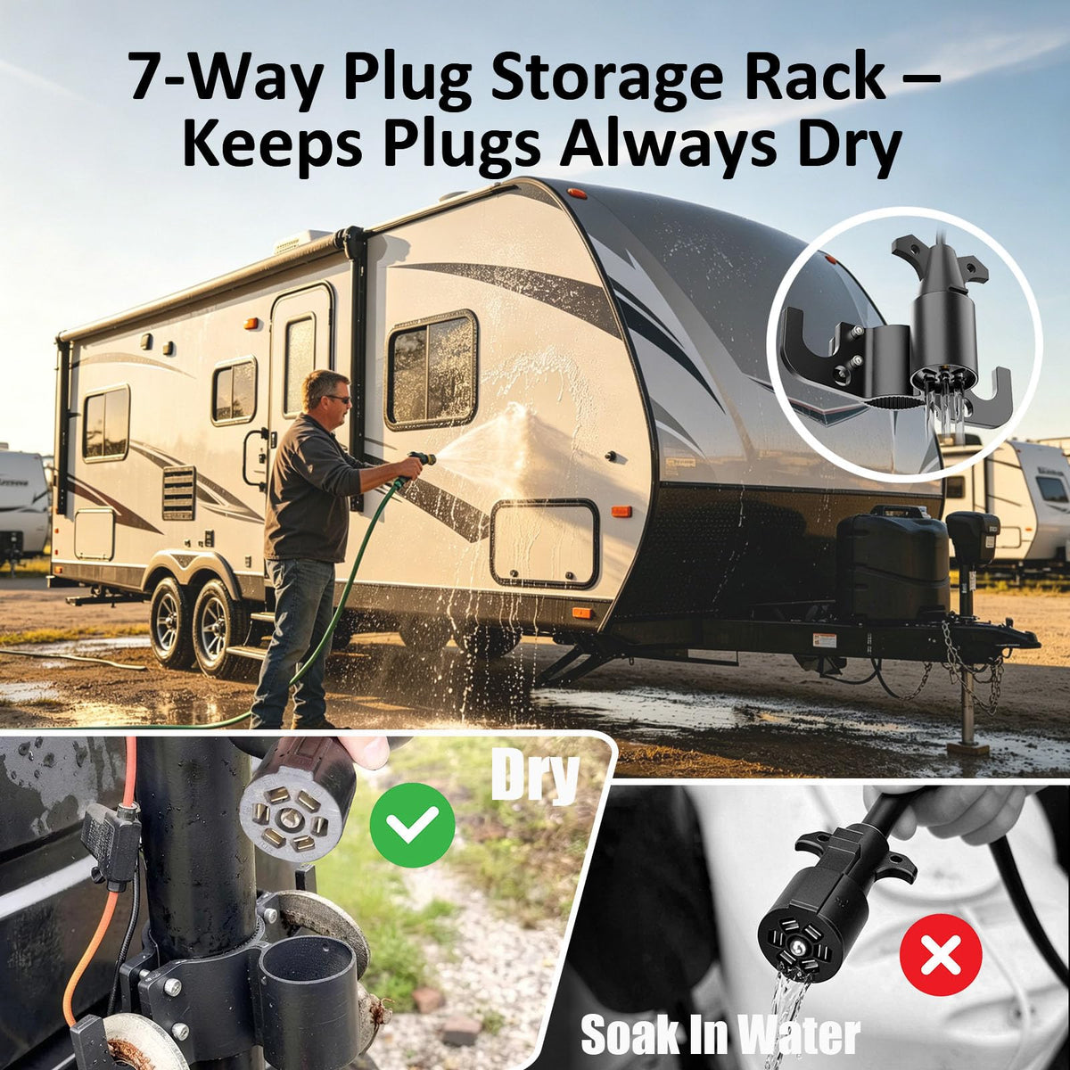 Golysoa installation hardware included for quick secure mounting