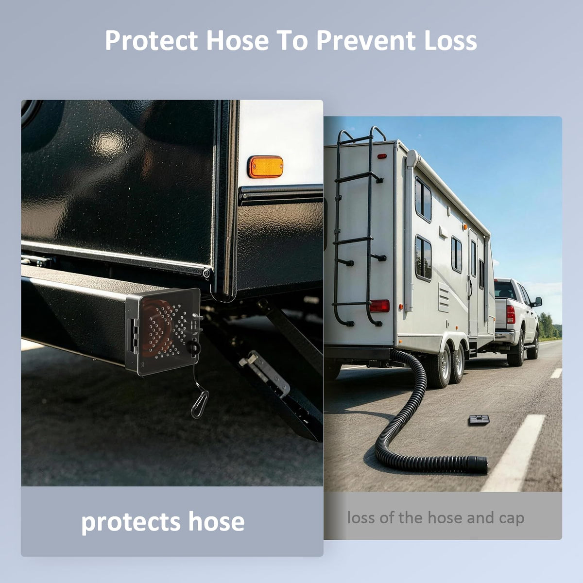 Golysoa installed on RV bumper scale demonstrates exact 4x4 fit convenience
