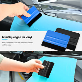 Gomake felt edge close-up revealing soft fabric that protects surfaces from scratches