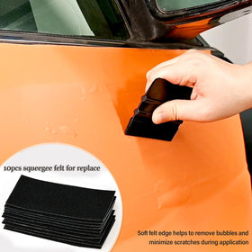 Gomake lifestyle car installation scene illustrating fast, neat tint work