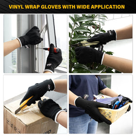 Gomake in a wrap shop lifestyle shot showing faster, safer finishing