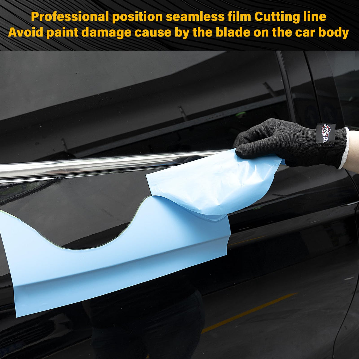 Gomake roll next to ruler showing 50 meter length for multiple jobs