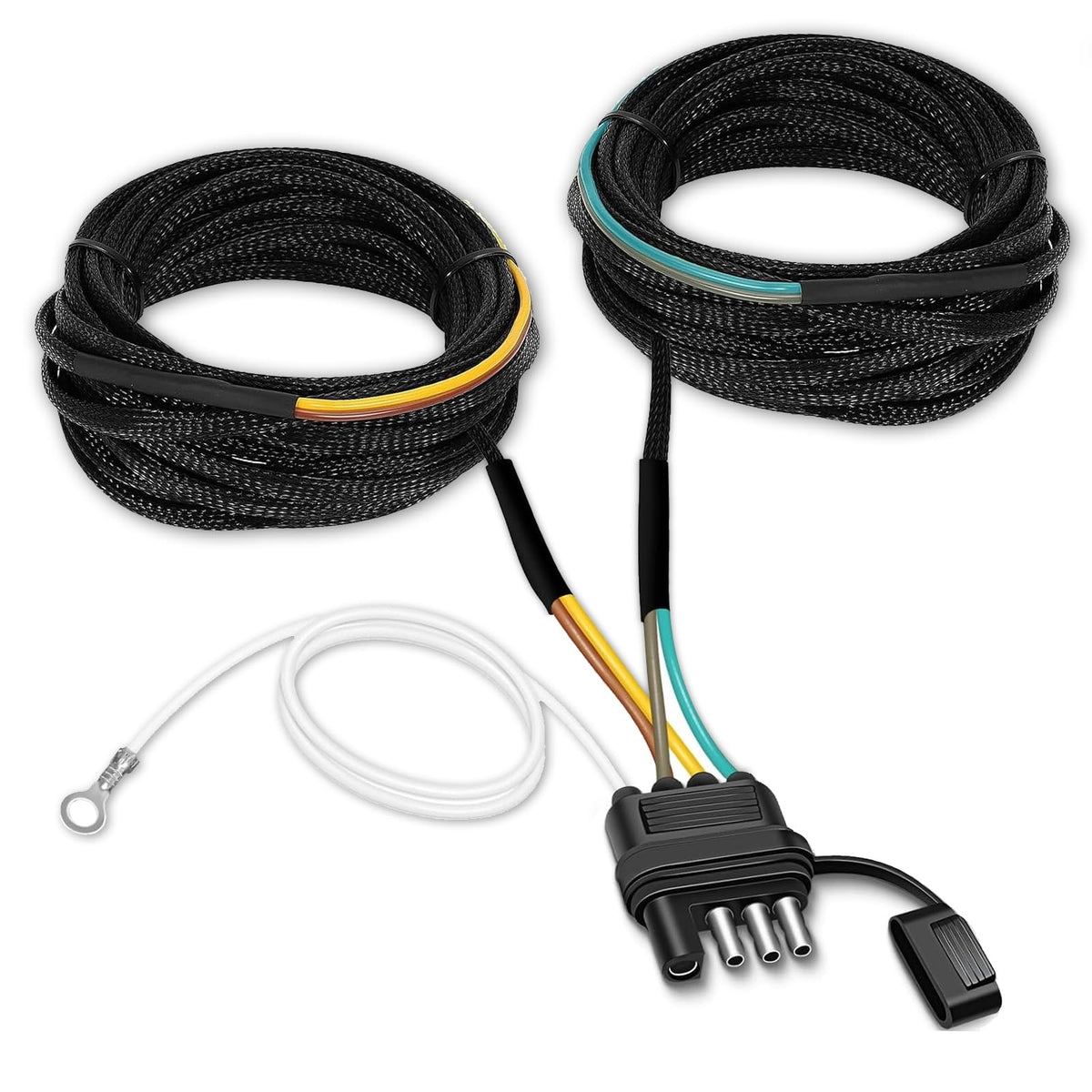 Gonice front 4‑pin connector showing secure fit and reliable contact