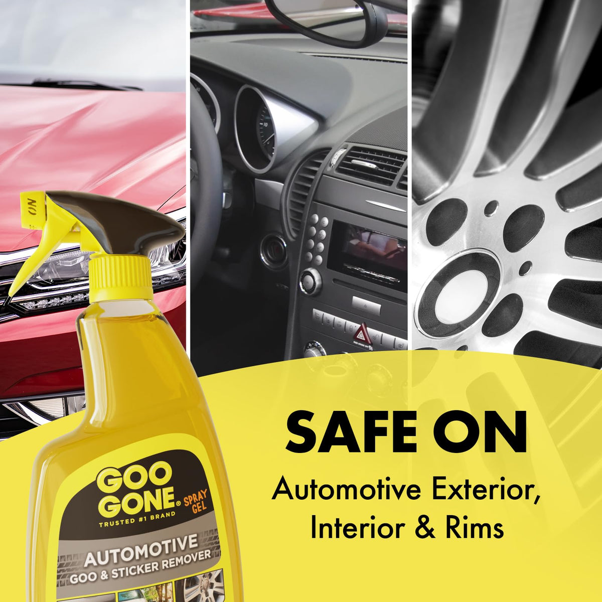 Goo Gone gel close-up texture showing thick no-drip formula for better adhesion
