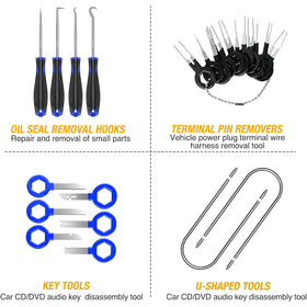 GOOACC arranged in zippered pouch for tidy storage and easy transport