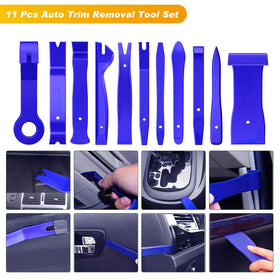 GOOACC clip plier action removing a panel clip cleanly without damage