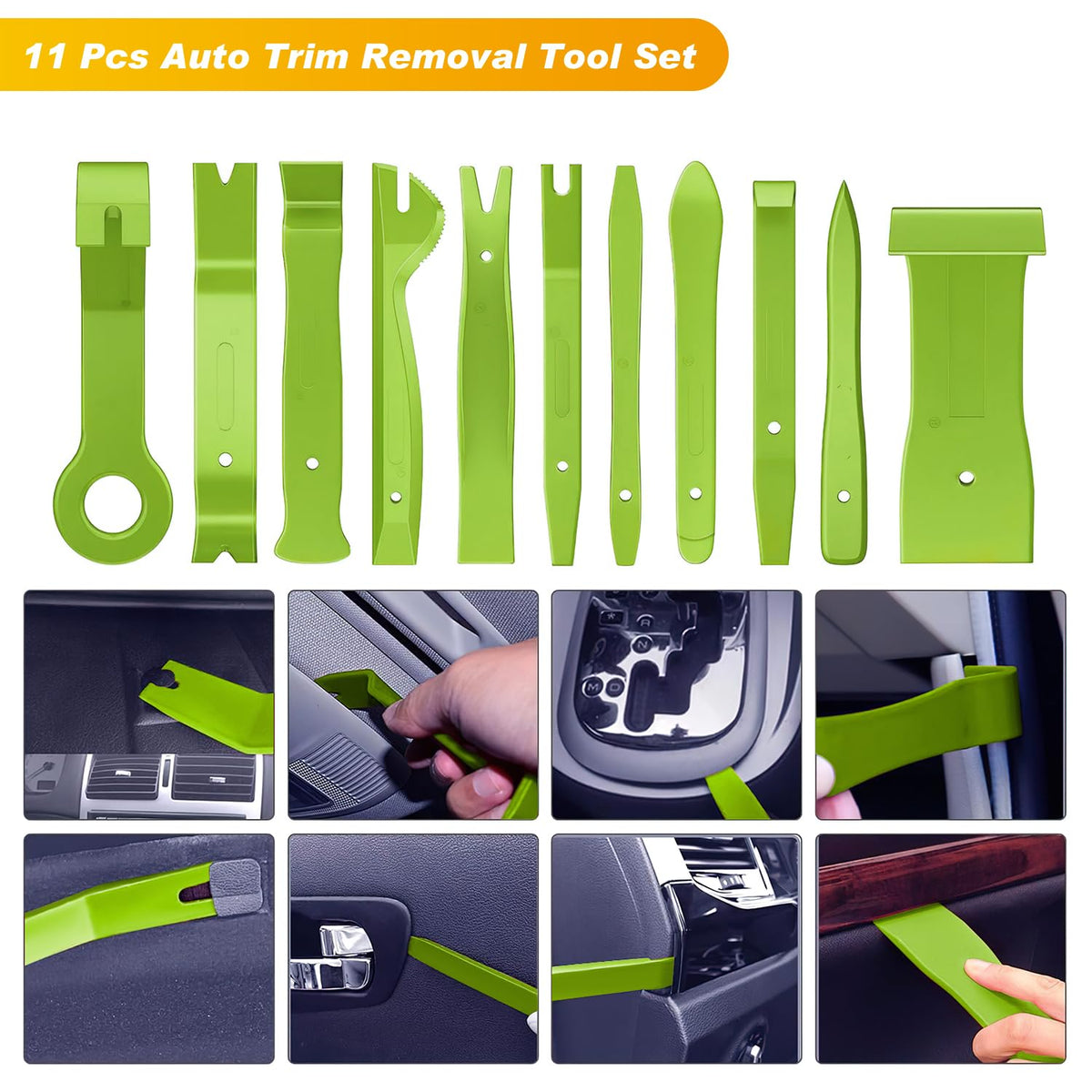 GOOACC trim clip removal plier detail for secure clip extraction without damage