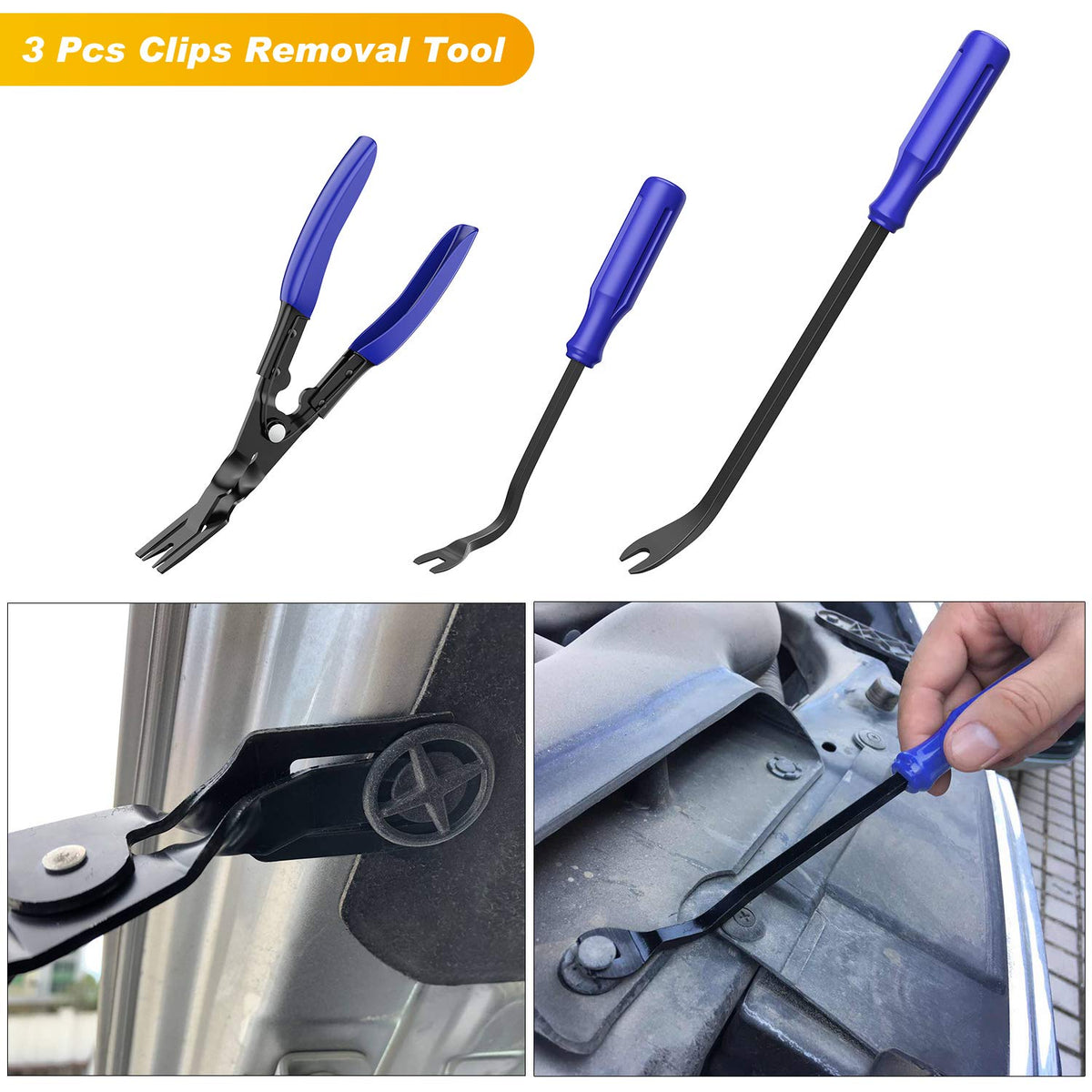 GOOACC clip plier detail demonstrating secure grip and safe removal