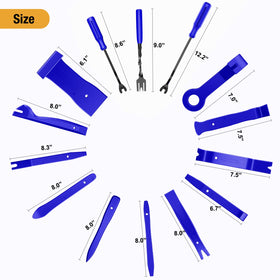 GOOACC close-up of varied clip sizes providing quick matching to retainers