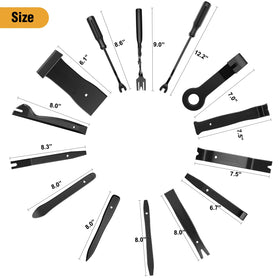 GOOACC nylon clip close-up displays durable texture for non-marring removal