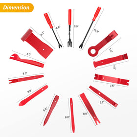 GOOACC nylon tool close-up edge protecting paint while prying