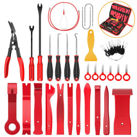 GOOACC full 40-piece kit layout showing all tools for organized repairs