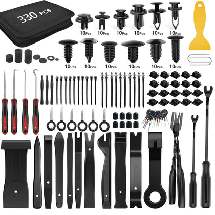 GOOACC kit front layout shows full contents for organized repairs