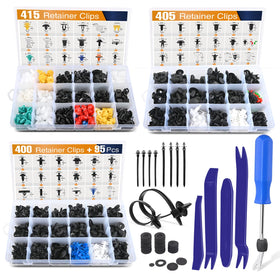 GOOACC front packaging showing complete retainer clips kit and organizer for fast repairs