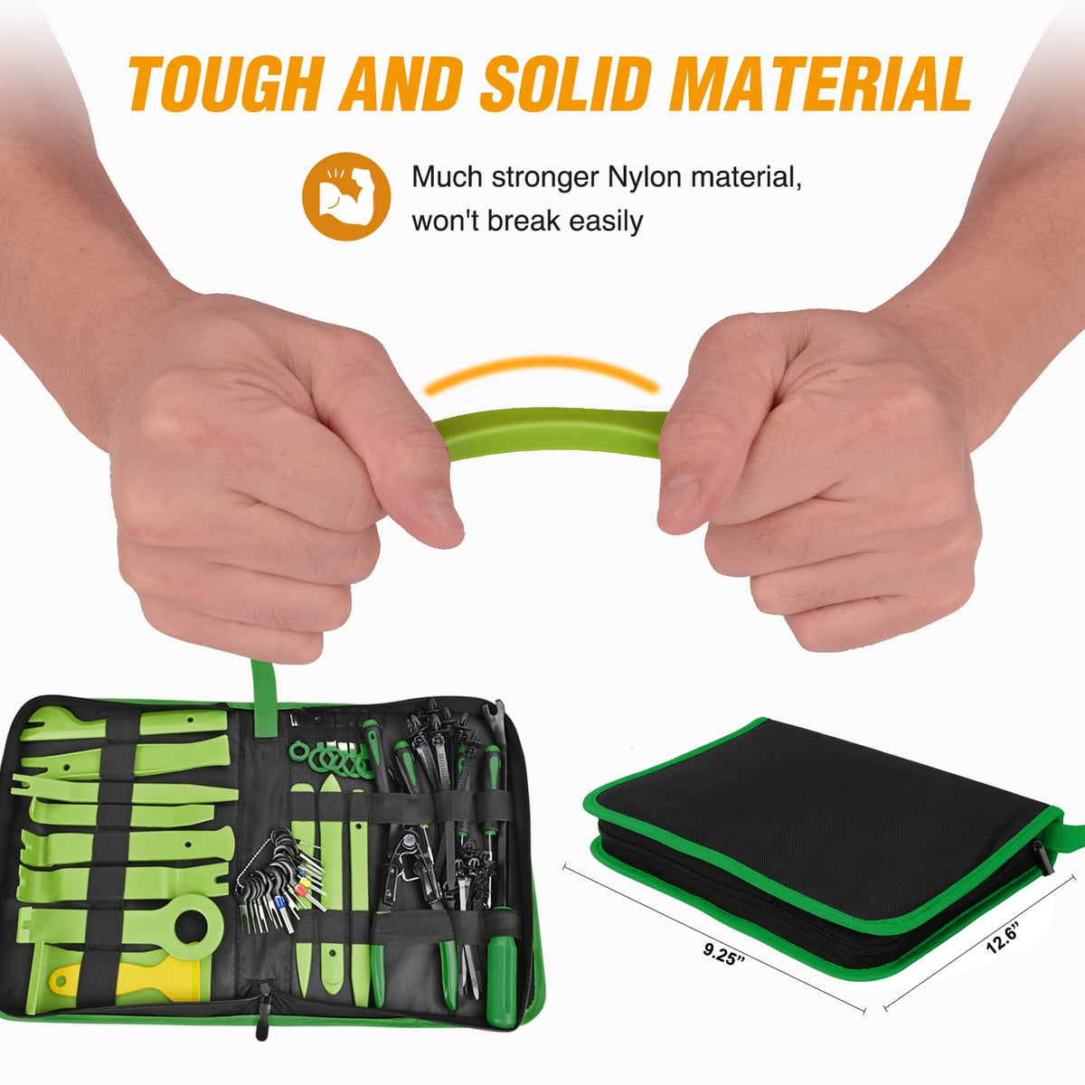 GOOACC tool removing a car door panel without scratching paint