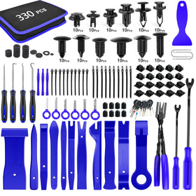 GOOACC kit front layout showing all tools and fasteners, organized for quick selection