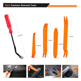 GOOACC removal tools and cable ties included to protect trim and secure wiring
