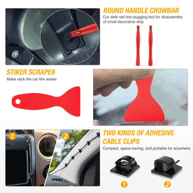 GOOACC scale comparison with hand showing compact, portable tools