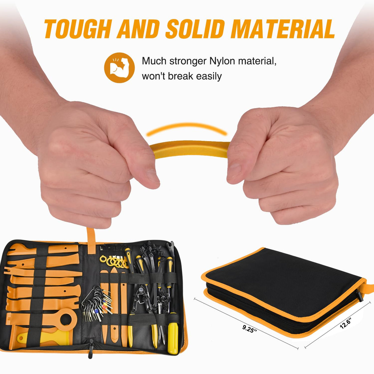 GOOACC layout comparing clip sizes to identify correct retainer fit easily